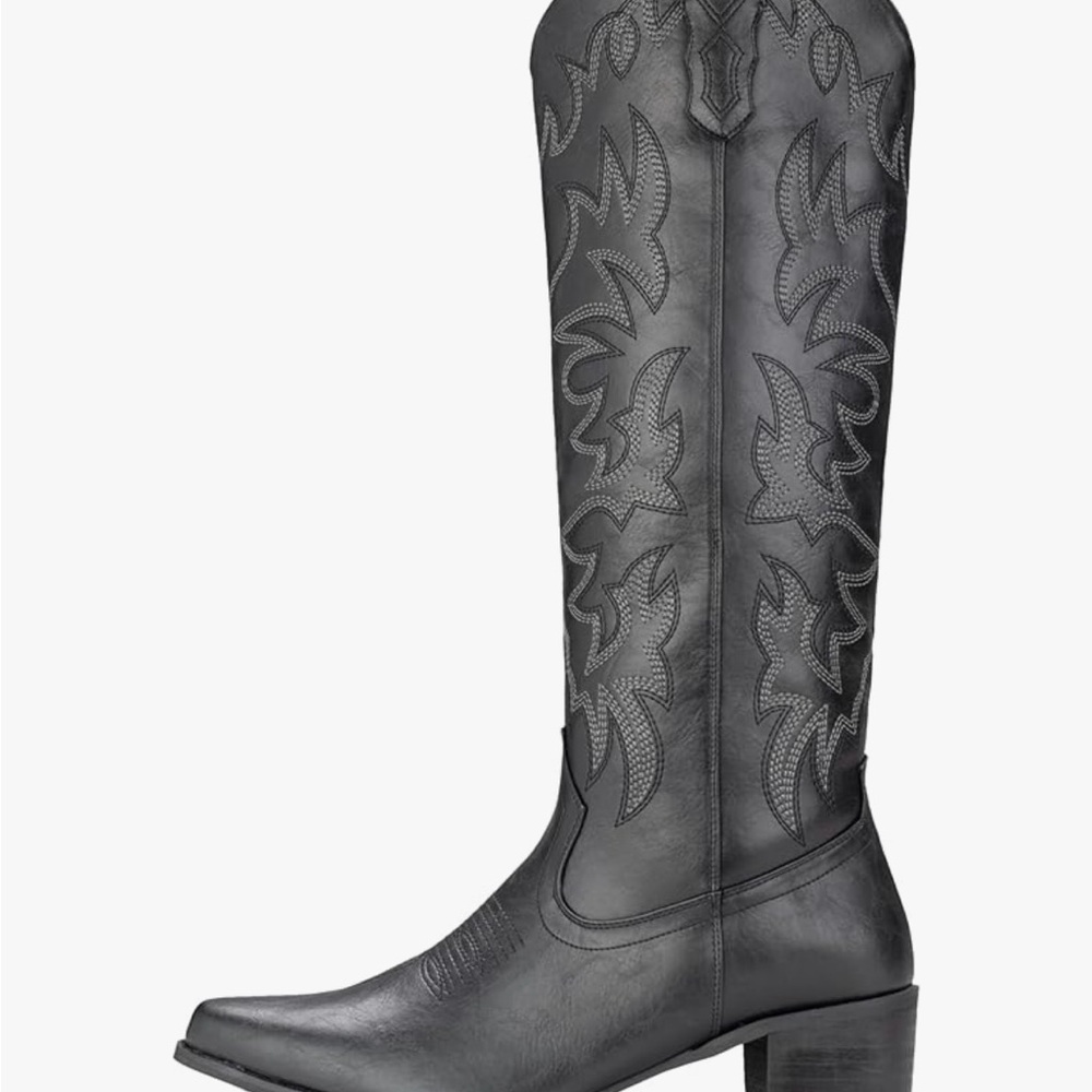 Women's Black Western Boots